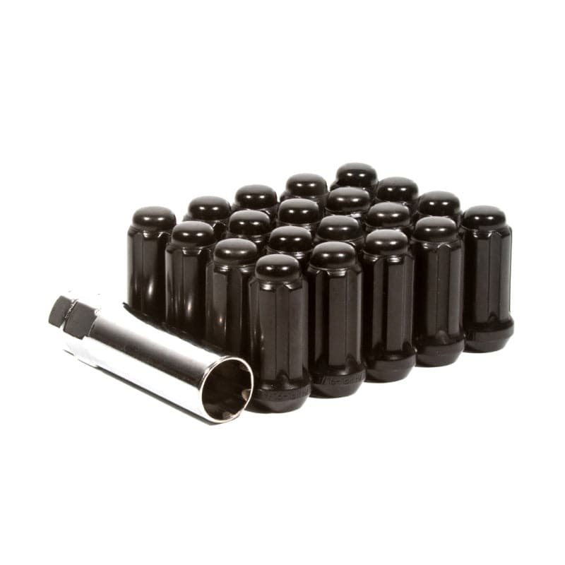 Kit de tuercas de seguridad Method - Spline - 14x1.5 - Kit de 8 orejetas - Negro
